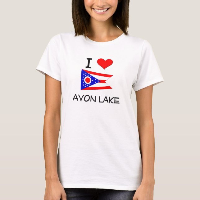 I Love Avon Lake Ohio T-Shirt (Front)