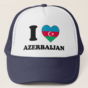 I love Azerbaijan Trucker Hat