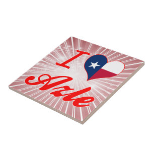 I Love Azle, Texas Tile