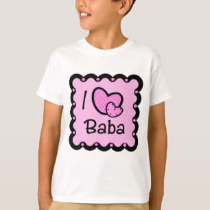 I Love Baba Cute T-Shirt
