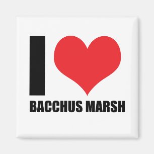 I love Bacchus Marsh Magnet