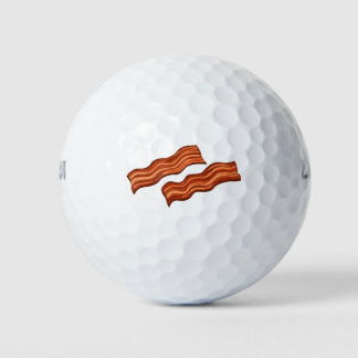 I love bacon. golf balls