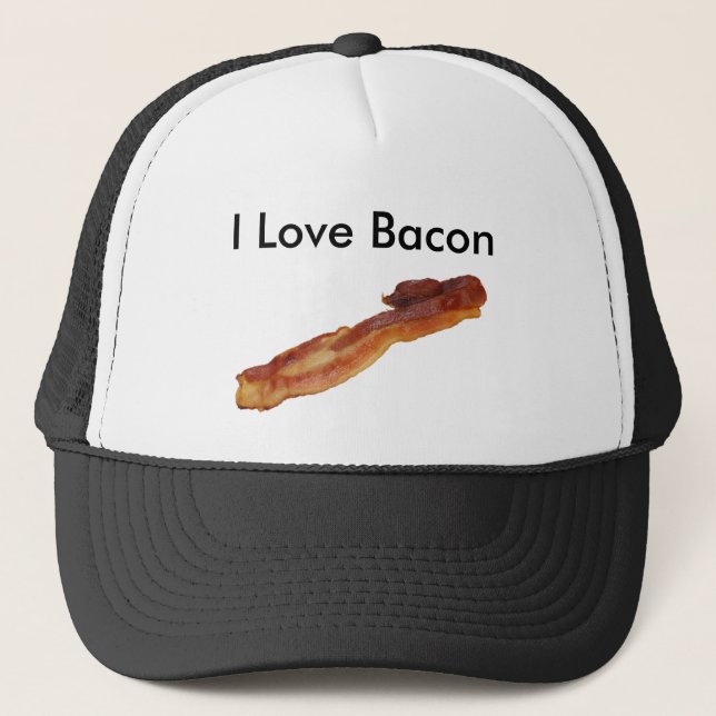 I Love Bacon Hat (Front)