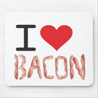 I Love Bacon Mouse Mat