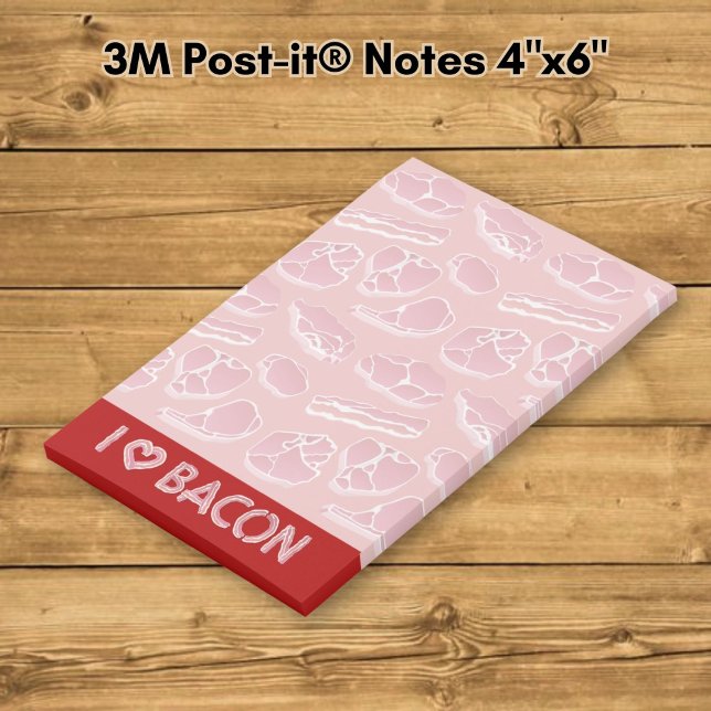 I Love Bacon Post-it Notes (Creator Uploaded)