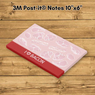 I Love Bacon Post-it Notes