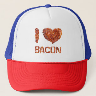 I Love Bacon Trucker Hat