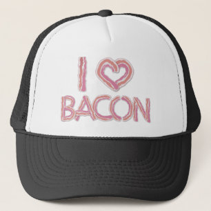I Love Bacon Trucker Hat
