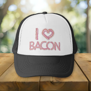 I Love Bacon Trucker Hat