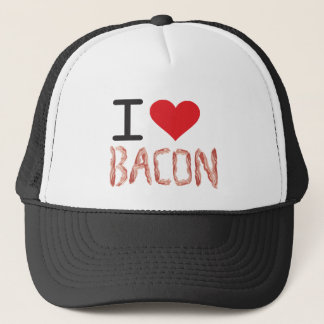 I Love Bacon Trucker Hat