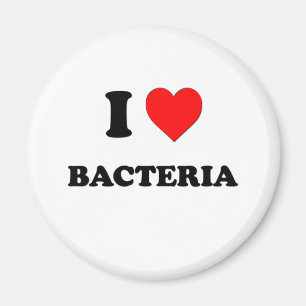 I Love Bacteria Magnet