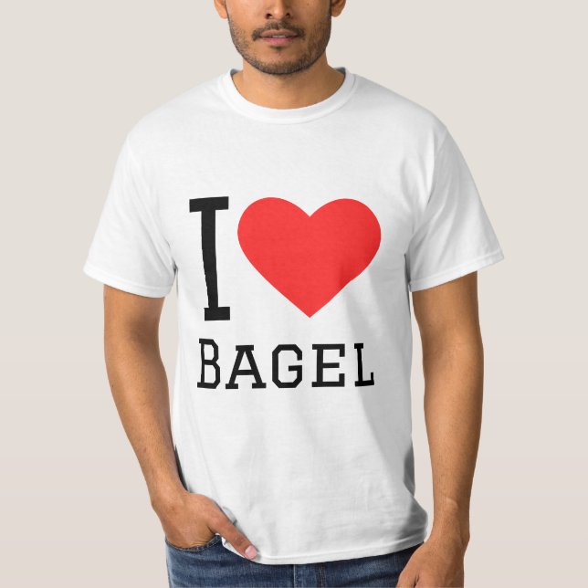 I love bagel T-Shirt (Front)