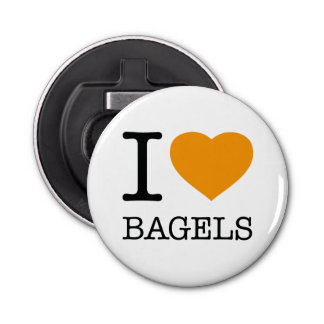 I LOVE BAGELS BOTTLE OPENER