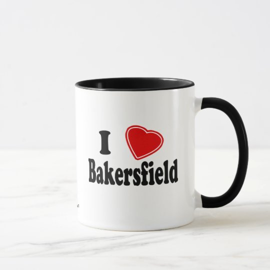 I Love Bakersfield Mug