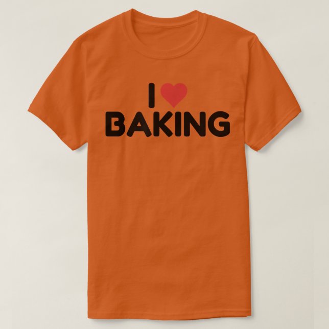 I Love Baking 1953 T-Shirt (Design Front)