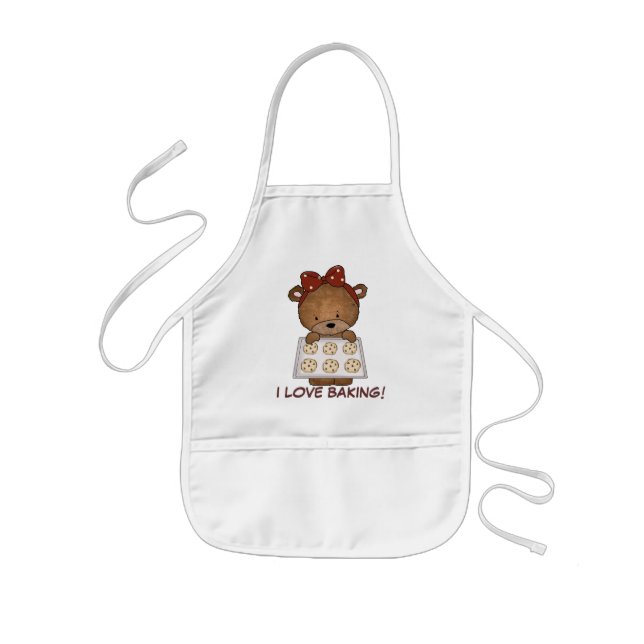 I Love Baking apron (Front)