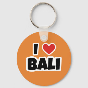 I love Bali Key Ring