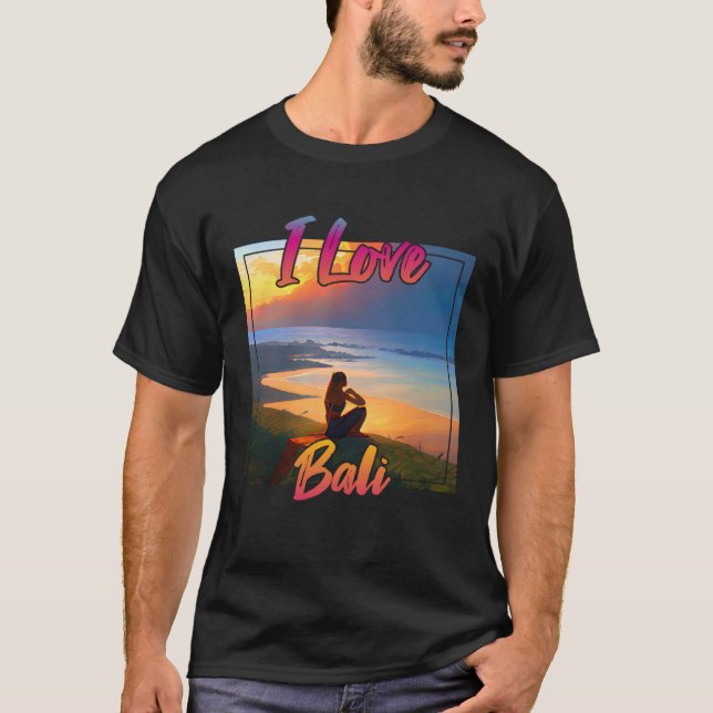 I Love Bali T-Shirt (Front)