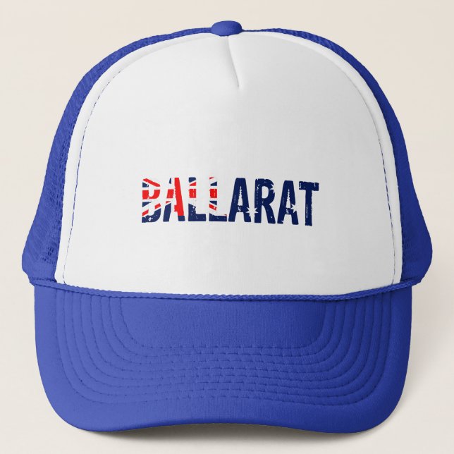 I love Ballarat Australia Trucker Hat (Front)