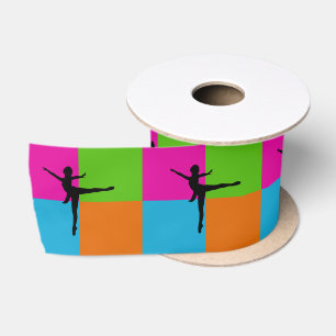 I love ballerina ribbon satin ribbon