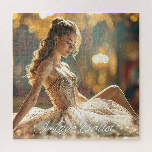 I LOVE BALLET - BALLET & DANCE JIGSAW PUZZLE