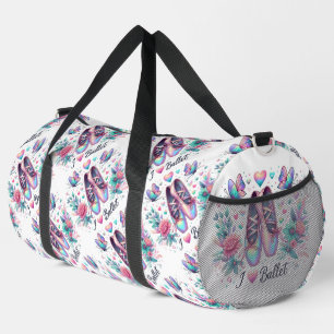 I Love Ballet Duffle Bag