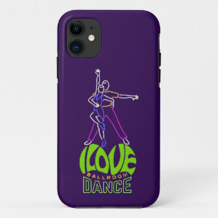 I Love Ballroom Dance iPhone / iPad case