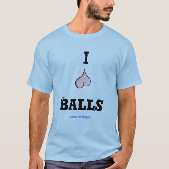 I love Balls T-Shirt (Front)