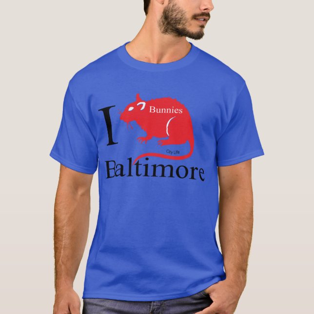I love Baltimore, Bunnies T-Shirt (Front)