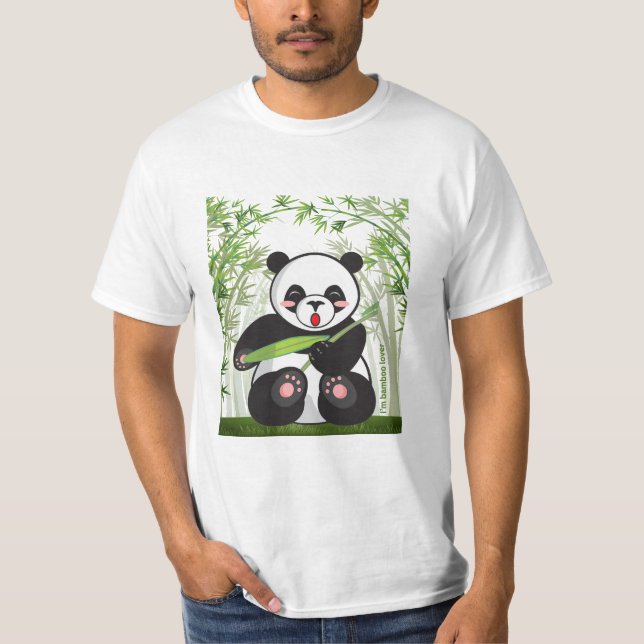 I Love Bamboo Panda Tee (Front)