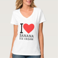 I love banana ice cream