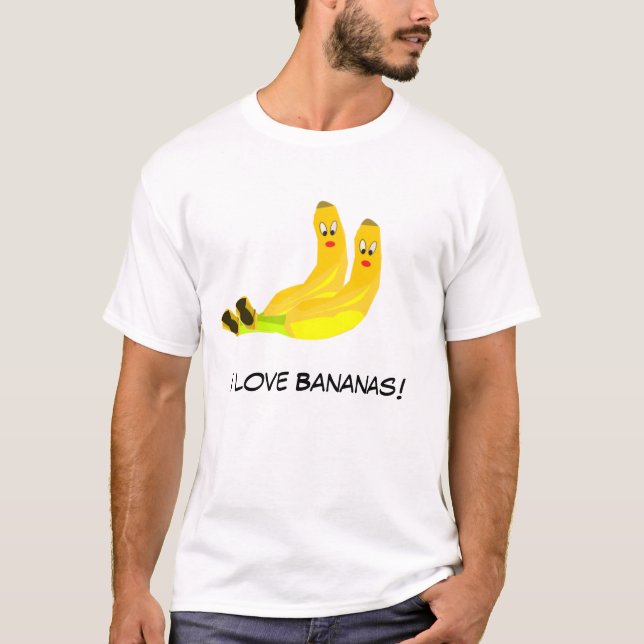 I love Bananas T-shirt (Front)