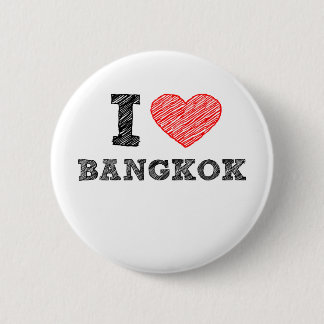 I Love Bangkok 6 Cm Round Badge