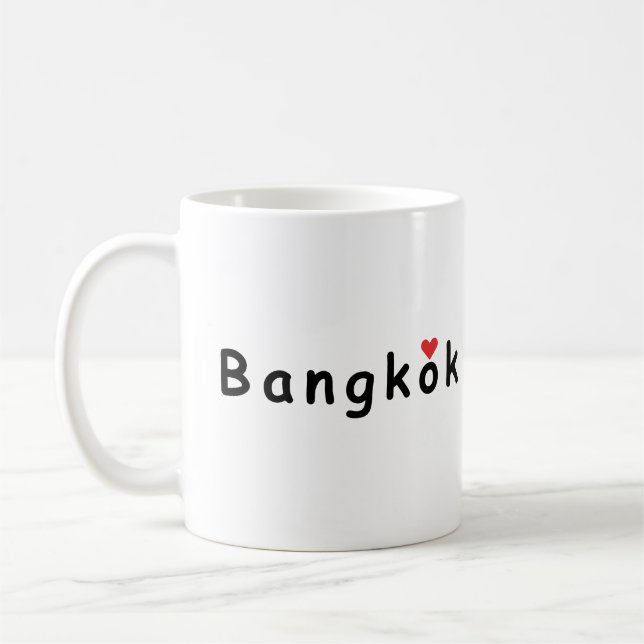 I love Bangkok Coffee Mug (Left)
