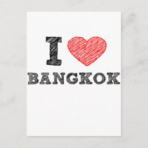 I Love Bangkok Postcard