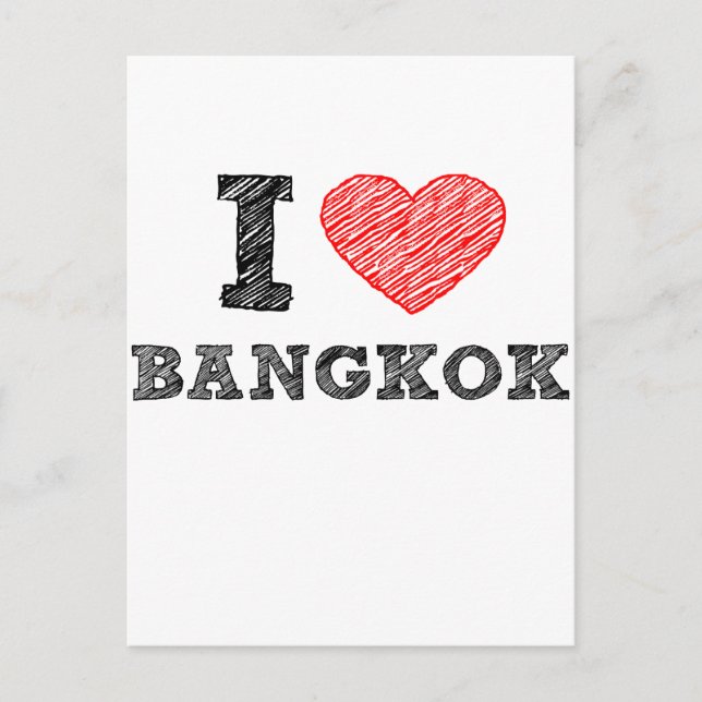 I Love Bangkok Postcard (Front)