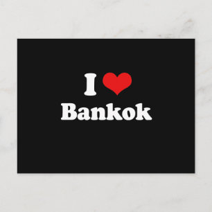 I LOVE BANGKOK POSTCARD
