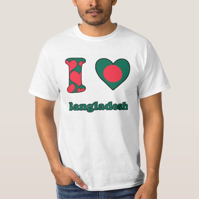 I love Bangladesh T-Shirt (Front)