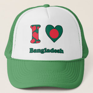 I love Bangladesh Trucker Hat