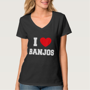 I Love Banjos T-Shirt