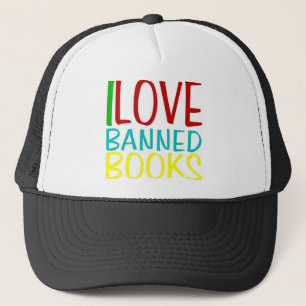 I LOVE BANNED BOOKS OFFICIAL CAP