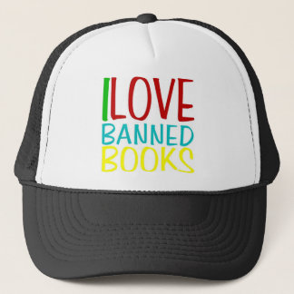 I LOVE BANNED BOOKS OFFICIAL CAP
