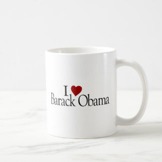 I Love Barack Obama Coffee Mug