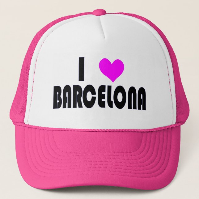 I Love Barcelona hat (Front)