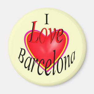 I Love Barcelona! Magnet