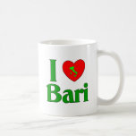 I  Love Bari Italy Coffee Mug<br><div class="desc">This is a great way to show your love of Bari Italy. Great for a t-shirt or t-shirts,  aprons,  buttons,  magnets and more... .  Great gift for any occasion especially Christmas,  birthdays,  Mother's Day,  Father's Day and  everyday.</div>