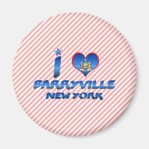 I love Barryville, New York Magnet