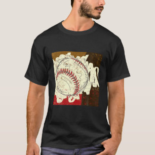 I Love Baseball - Baseball Art For Players And Fan T-Shirt