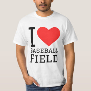 I love baseball field T-Shirt