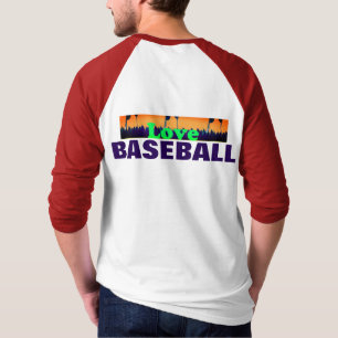 I love Baseball with compassion Latest Fun T-Shirt